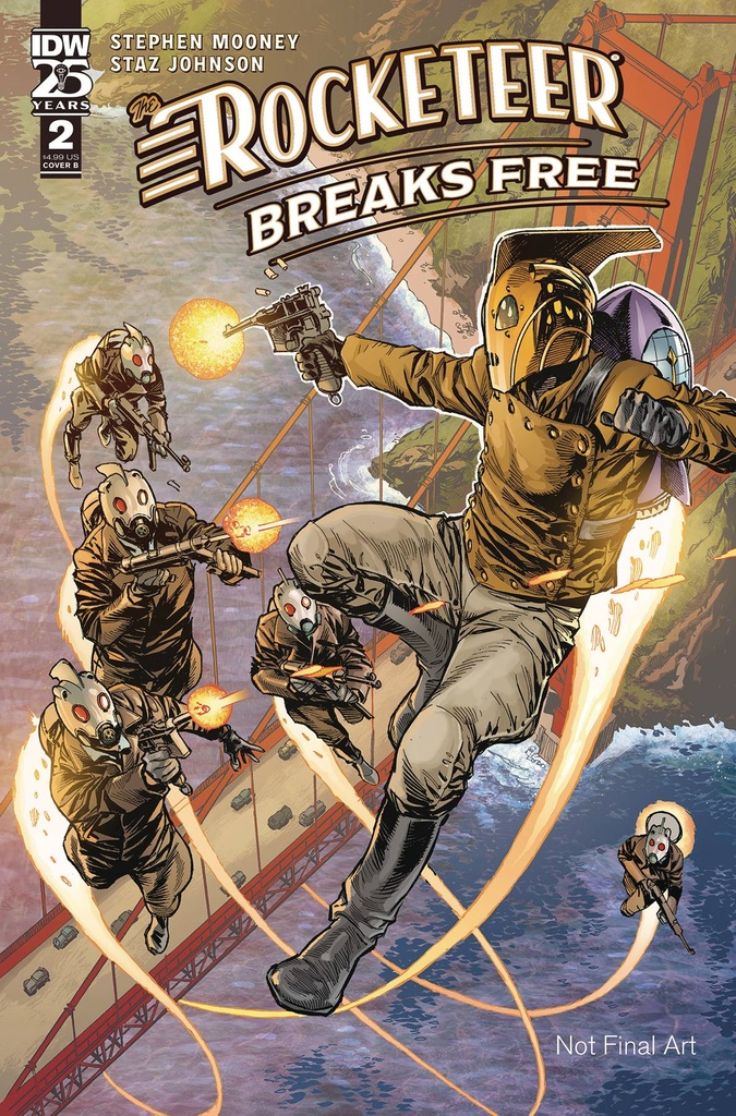 The Rocketeer: Breaks Free #2 (Cover B Staz Johnson)