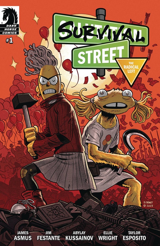 Survival Street: The Radical Left #1 (Cover B Benjamin Dewey)