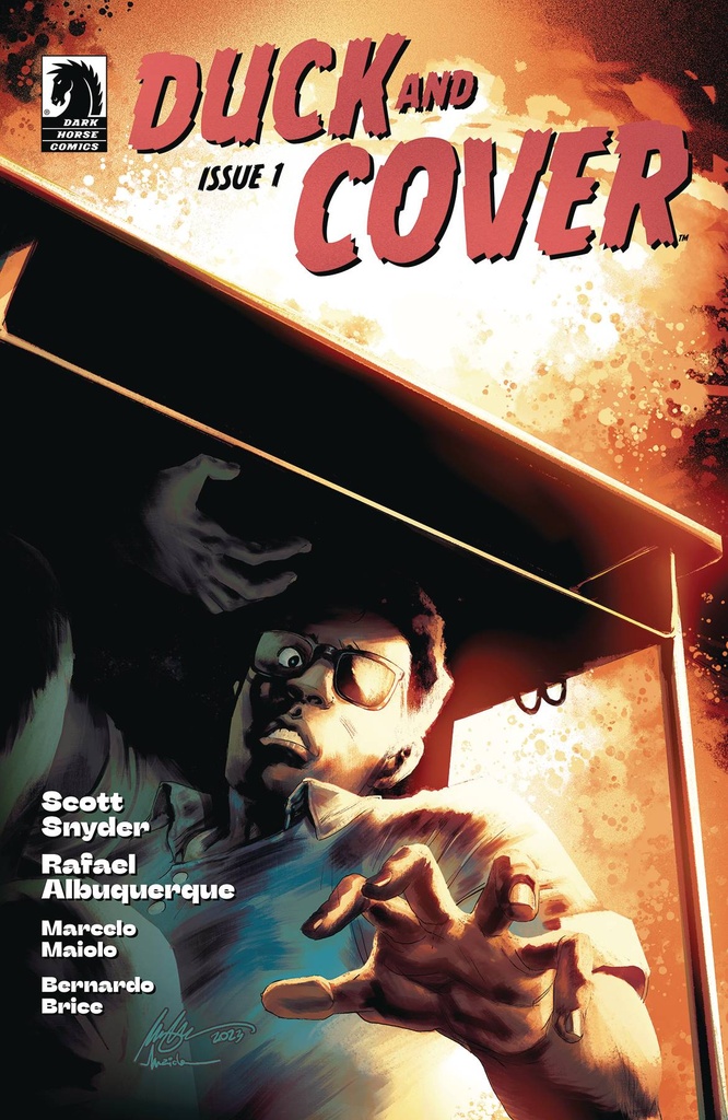 Duck and Cover #1 (Cover C Rafael Albuquerque Foil Variant)