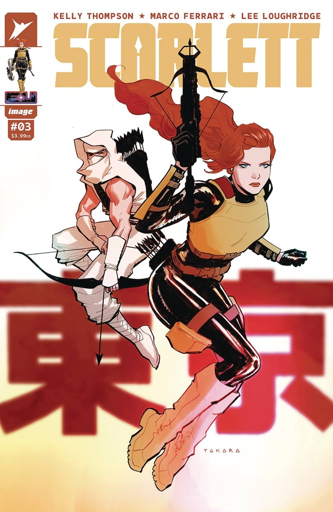 Scarlett #3 of 5 (Cover B Marcio Takara)