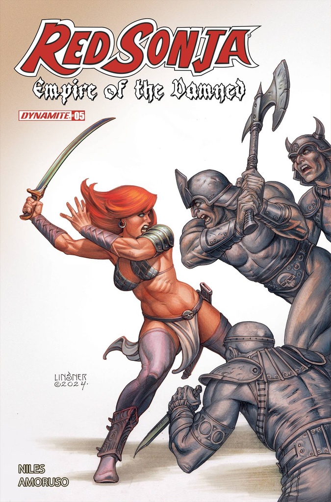 Red Sonja: Empire of the Damned #5 (Cover B Joseph Michael Linsner)