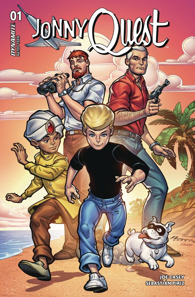 Jonny Quest #1 (Cover G Chad Hardin Foil Variant)