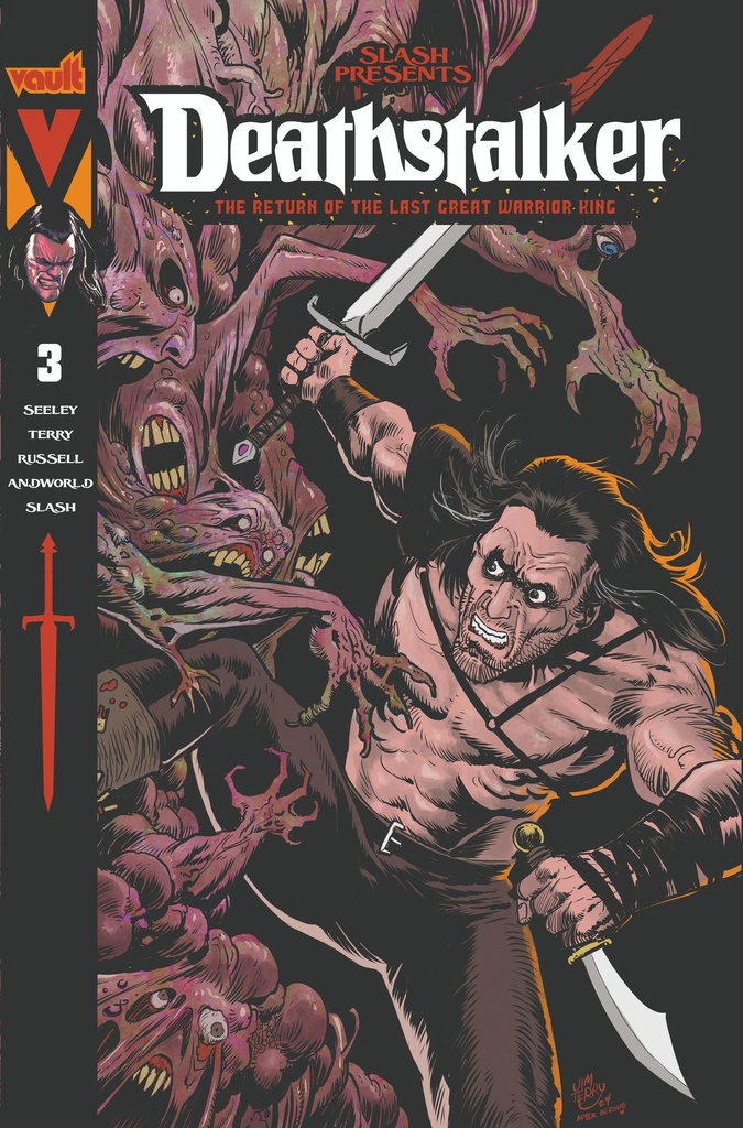 Deathstalker #3 (Cover B Jim Terry Premium Variant)