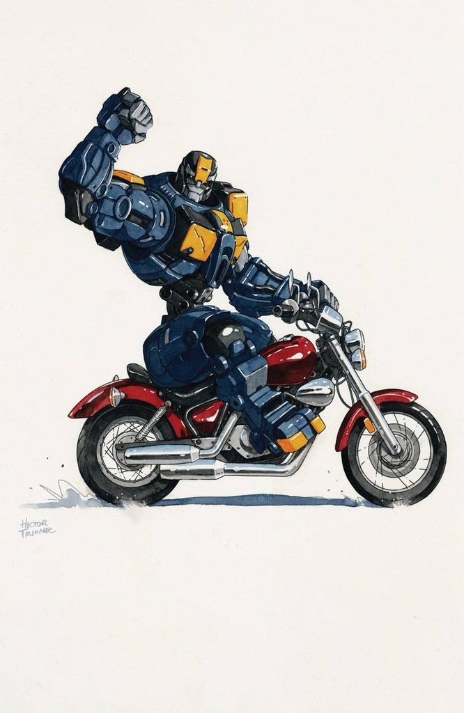 Astrobots #1 of 5 (Massive Exclusive Hector Trunnec Bike Virgin Variant)