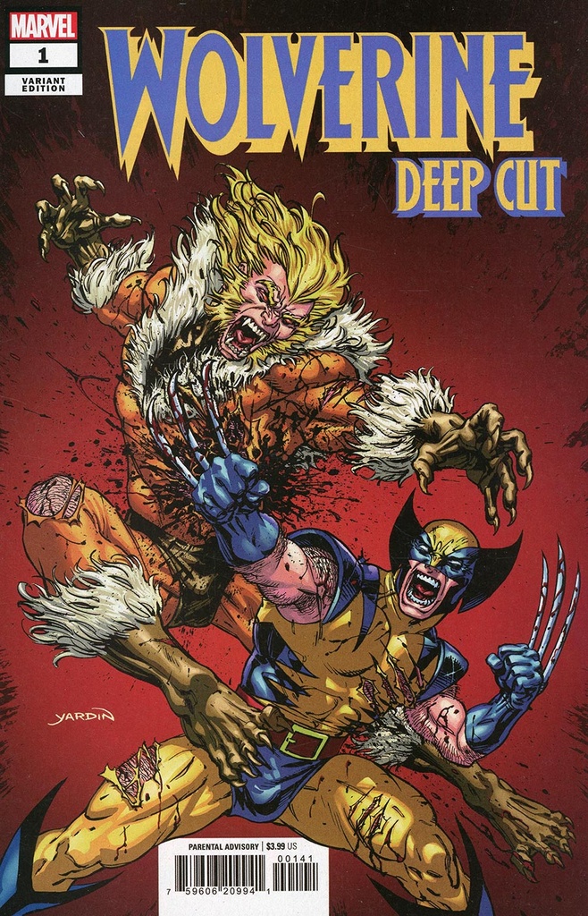 Wolverine: Deep Cut #1 of 4 (David Yardin Variant)