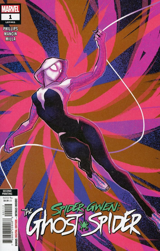 Spider-Gwen: The Ghost-Spider #1 (2nd Printing Ernanda Souza Variant)