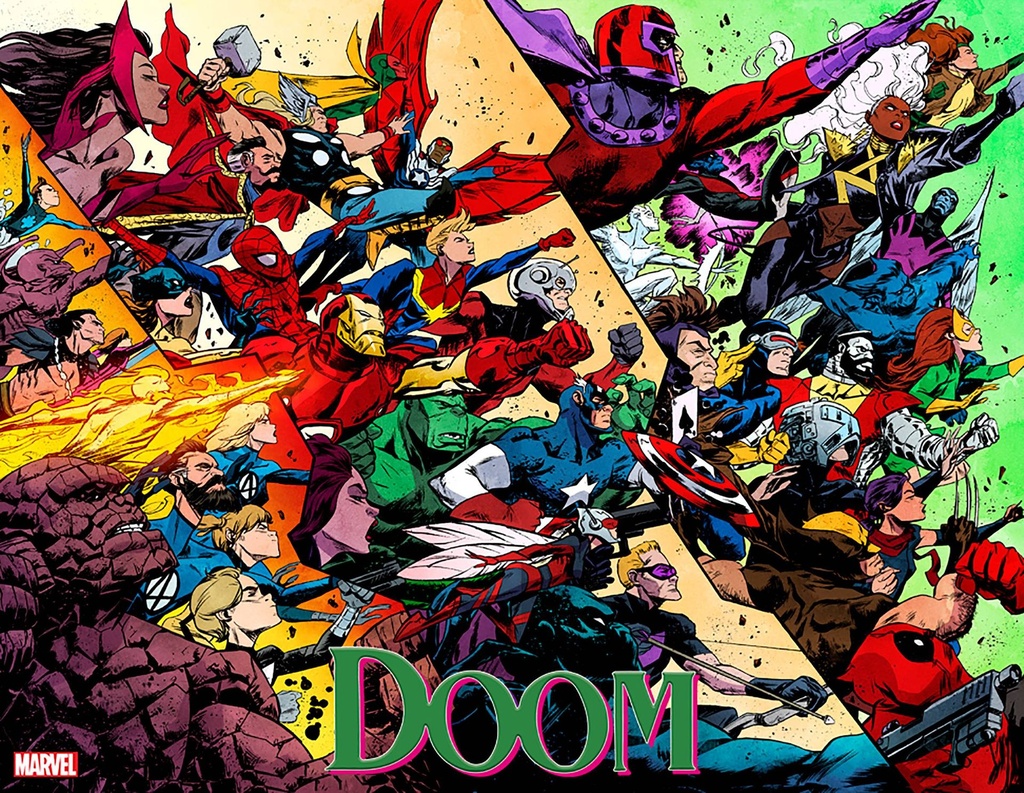 Doom #1 (2nd Printing Sanford Greene Wraparound Variant)