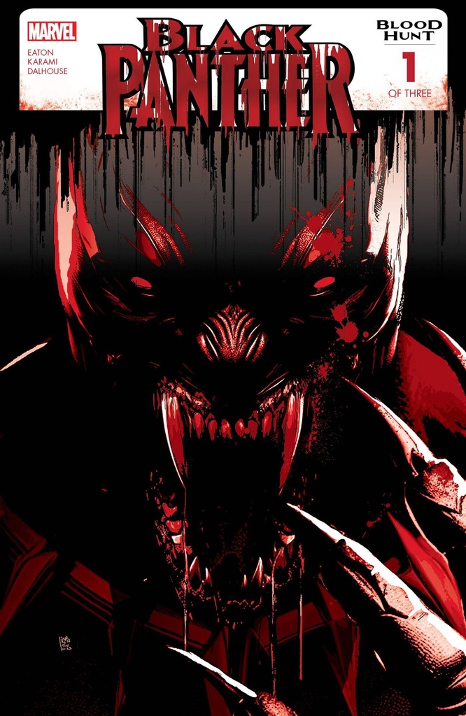 Black Panther: Blood Hunt #1 (2nd Printing Blood Soaked Variant)