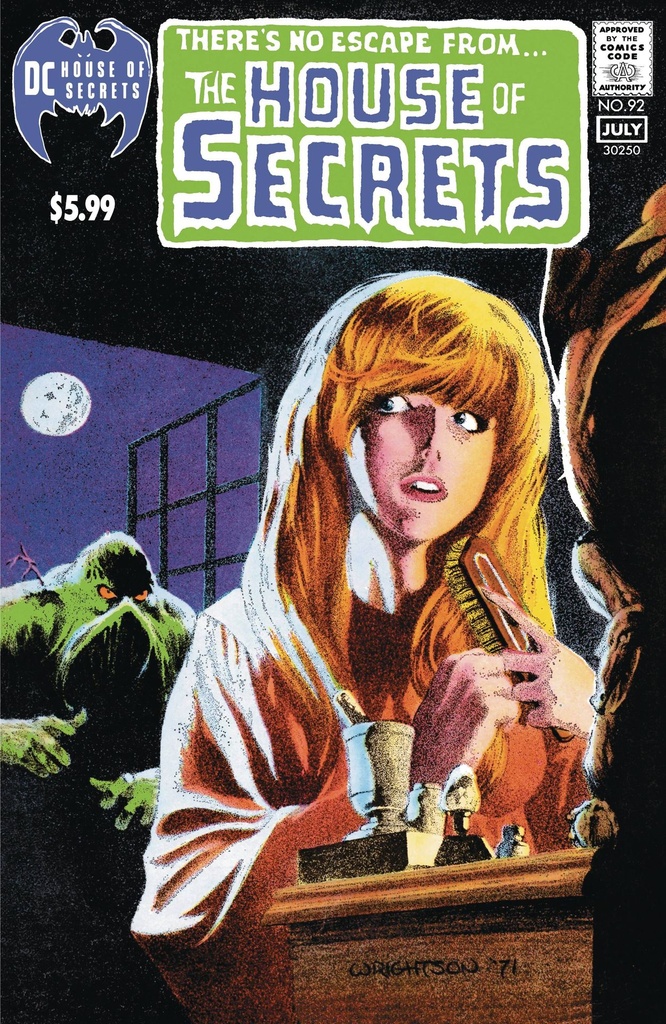 House of Secrets #92 (2024 Facsimile Edition Cover B Wrightson Foil Variant)