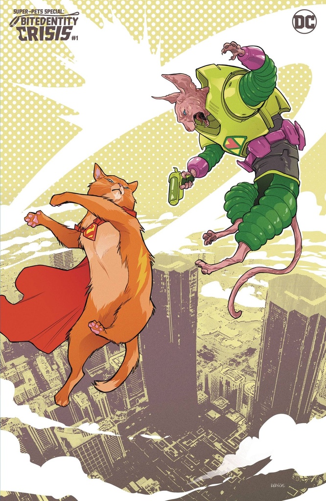 Super-Pets Special: Bitedentity Crisis #1 (Cover B Karl Kerschl Card Stock Variant)