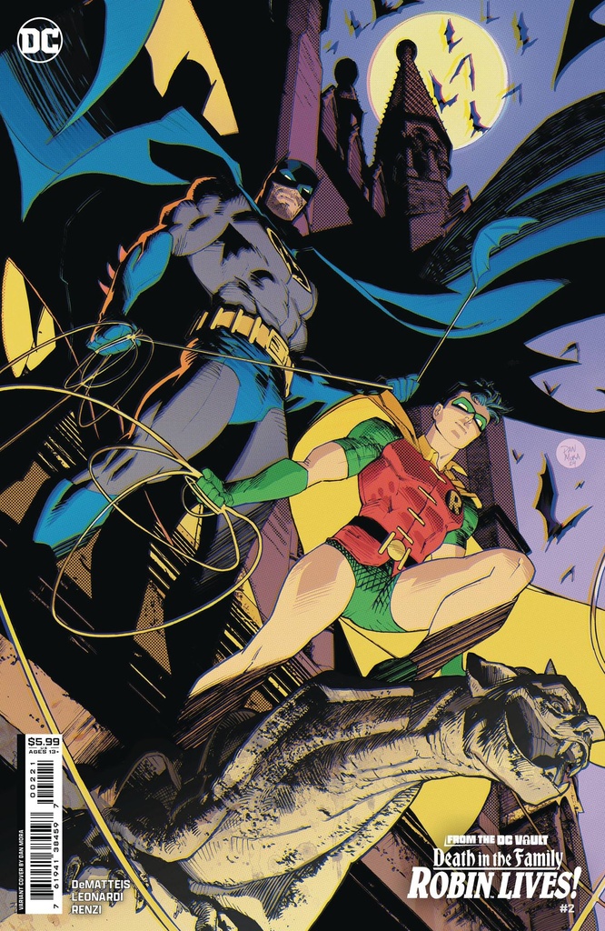 DC Vault: Death in the Family - Robin Lives #2 of 4 (Cover B Dan Mora Card Stock Variant)