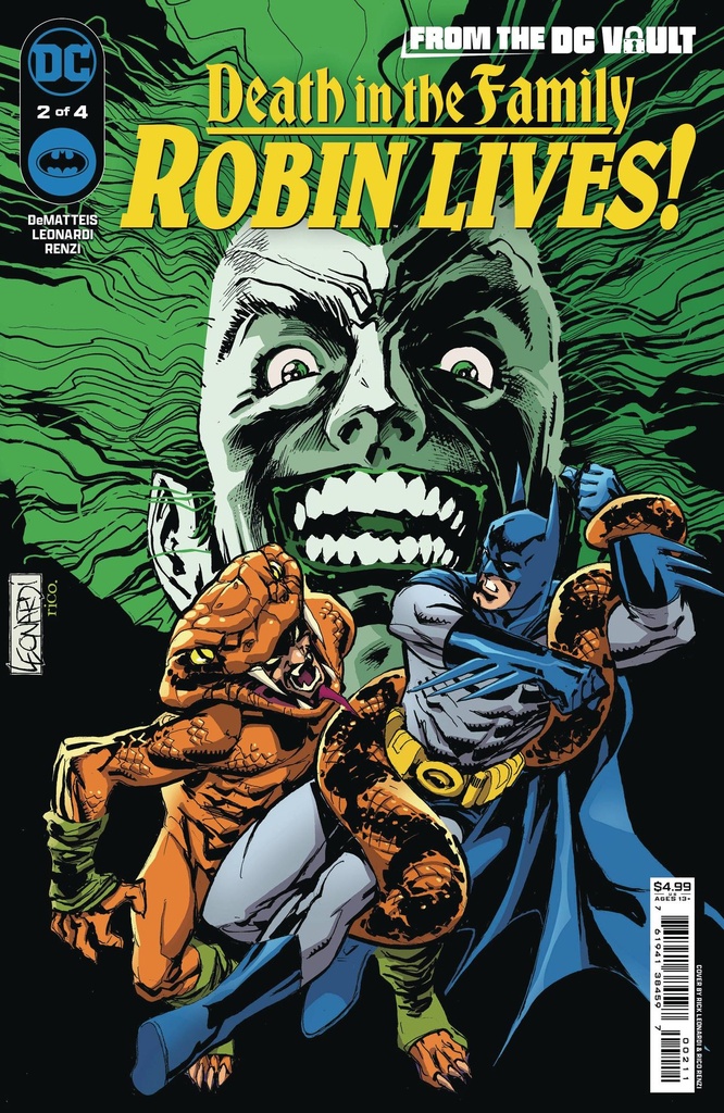 DC Vault: Death in the Family - Robin Lives #2 of 4 (Cover A Rick Leonardi)