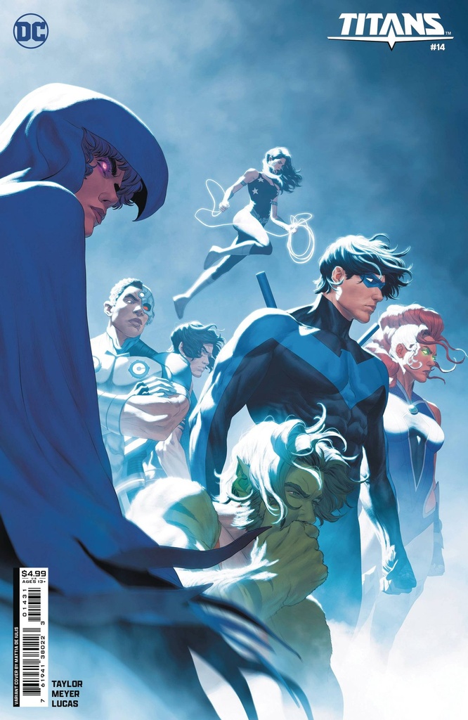 Titans #14 (Cover C Mattia De Iulis Card Stock Variant)