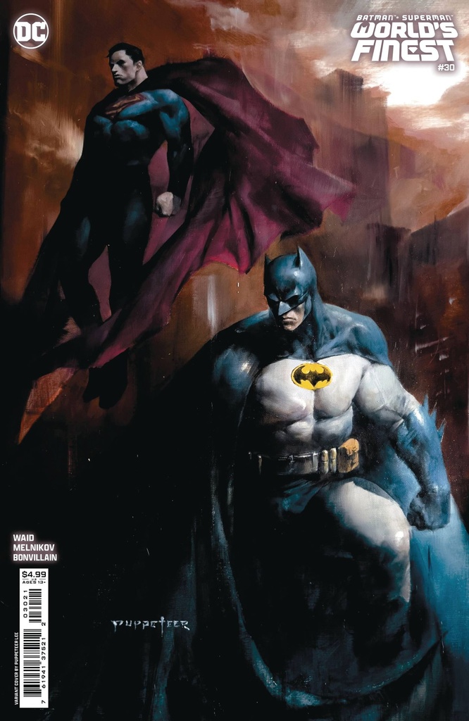 Batman/Superman: Worlds Finest #30 (Cover B Puppeteer Lee Card Stock Variant)