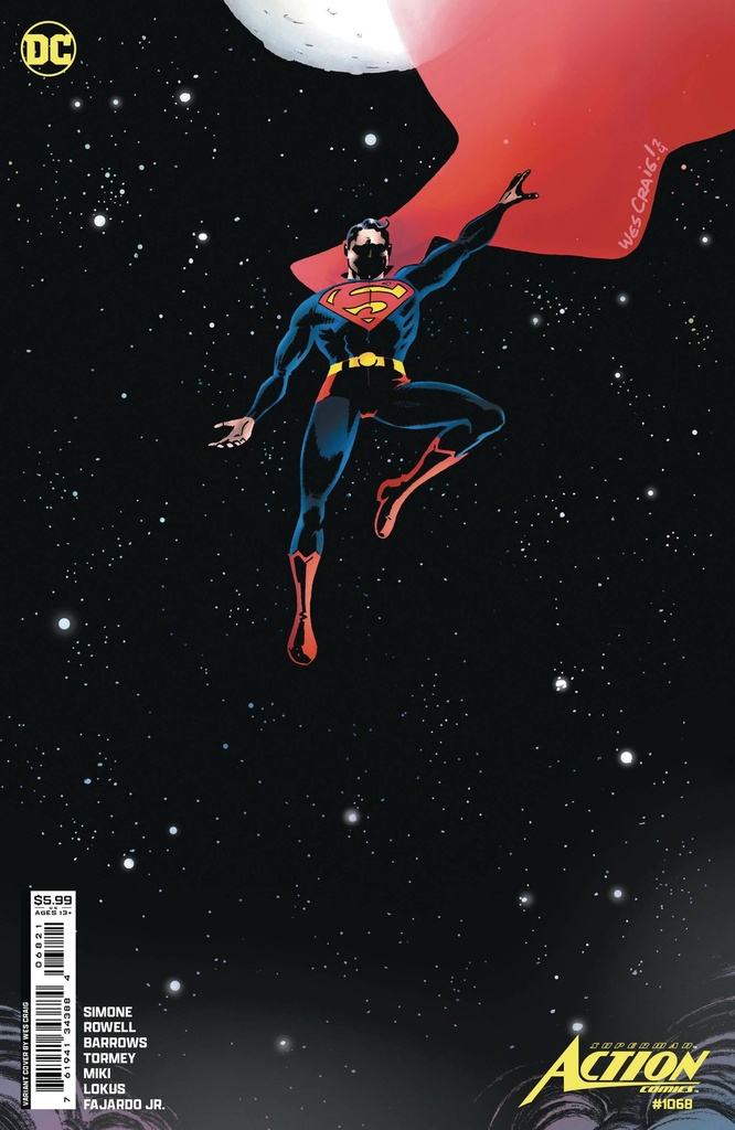 Action Comics #1068 (Cover B Wes Craig Card Stock Variant)