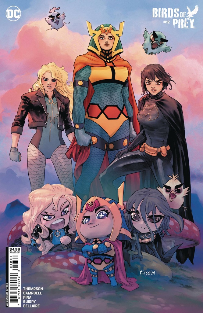 Birds Of Prey #12 (Cover B Tirso Cons Card Stock Variant)