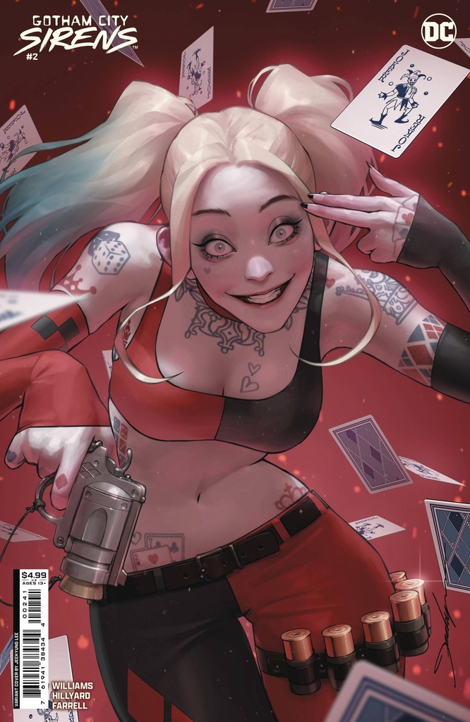 Gotham City Sirens #2 of 4 (Cover C Jeehyung Lee Card Stock Variant)