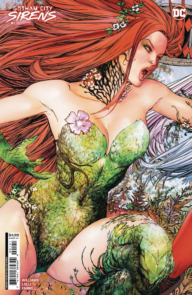 Gotham City Sirens #1 of 4 (Cover D Guillem March Connecting Card Stock Cover)