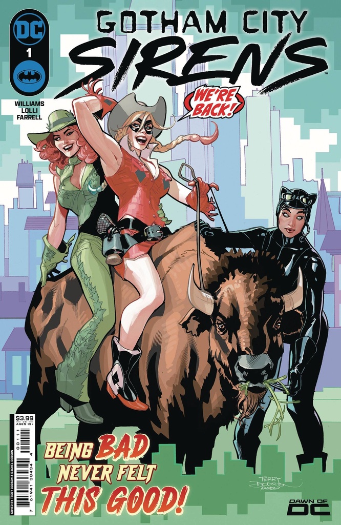 Gotham City Sirens #1 of 4 (Cover A Terry Dodson)