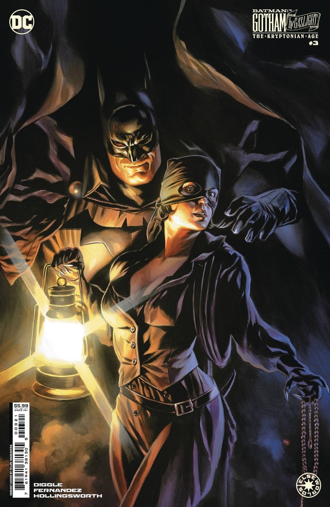 Batman: Gotham by Gaslight - The Kryptonian Age #3 of 12 (Cover C Felipe Massafera Card Stock Variant)