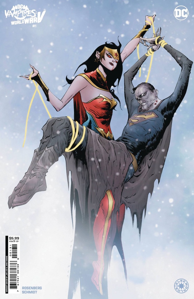 DC vs. Vampires: World War V #1 of 6 (Cover C Jae Lee Card Stock Variant)