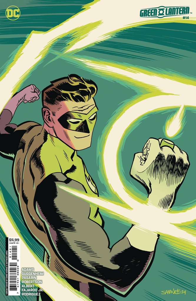 Green Lantern #14 (Cover B Chris Samnee Card Stock Variant)