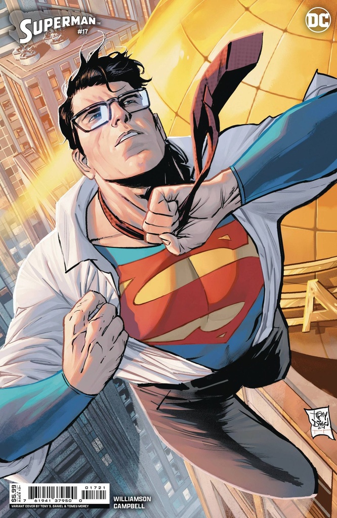 Superman #17 (Cover B Tony S Daniel Card Stock Variant)