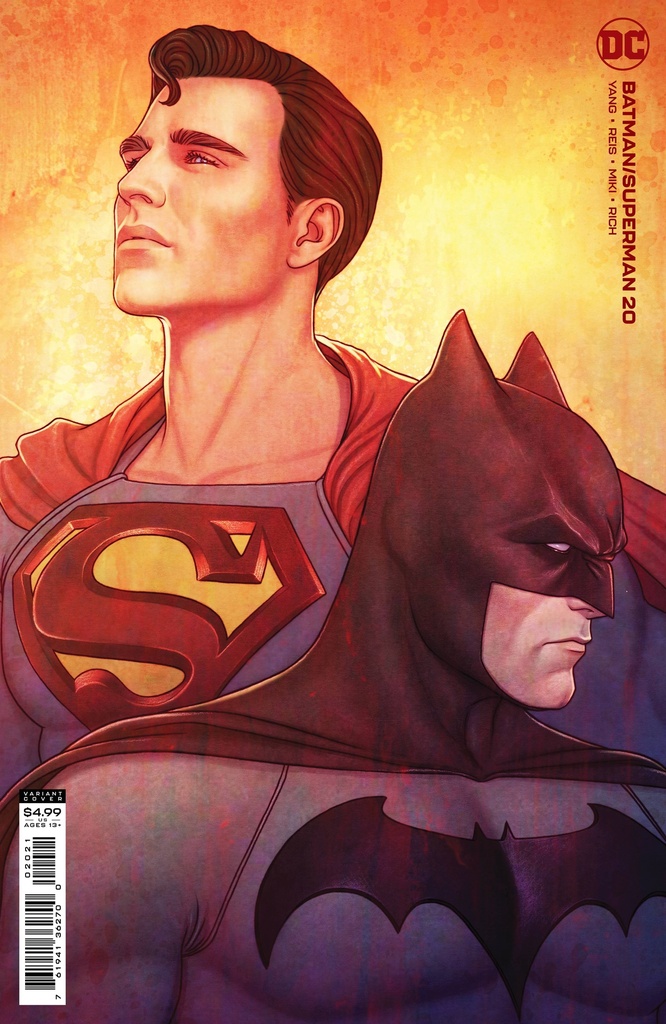 Batman/Superman #20 (Cover B Jenny Frison Card Stock Variant)