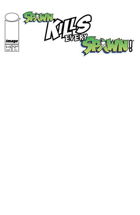 Spawn Kills Every Spawn #1 (Cover C Blank Sketch Variant)