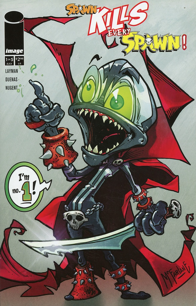 Spawn Kills Every Spawn #1 (Cover B Todd McFarlane)