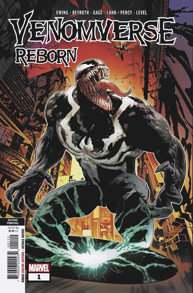 Venomverse Reborn #1 (2nd Printing Greg Land Variant)