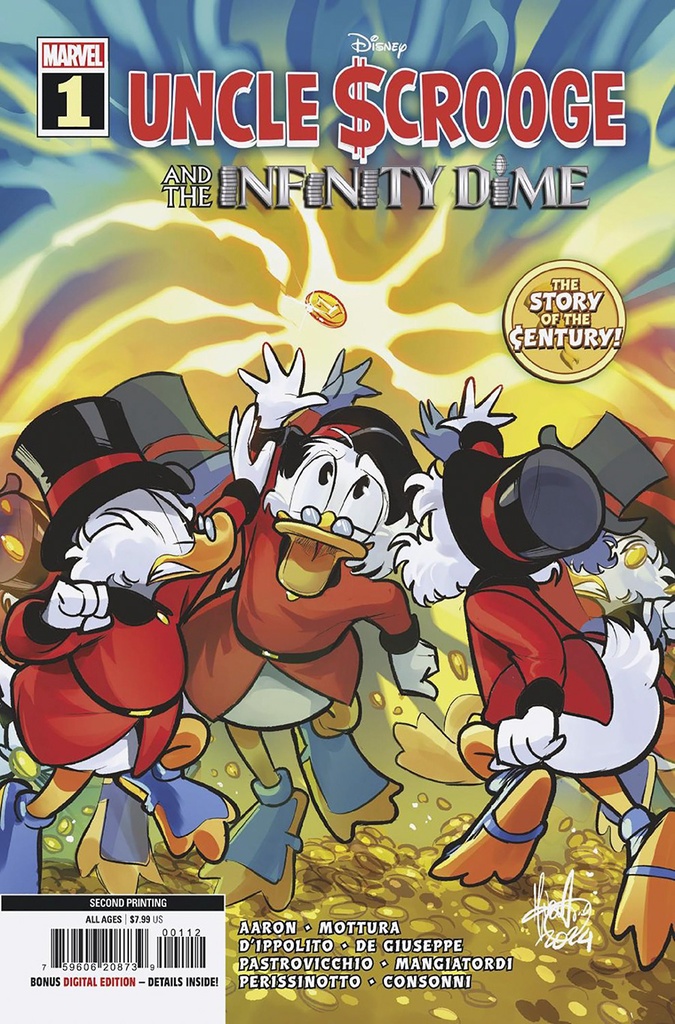 Uncle Scrooge and the Infinity Dime #1 (2nd Printing Variant)