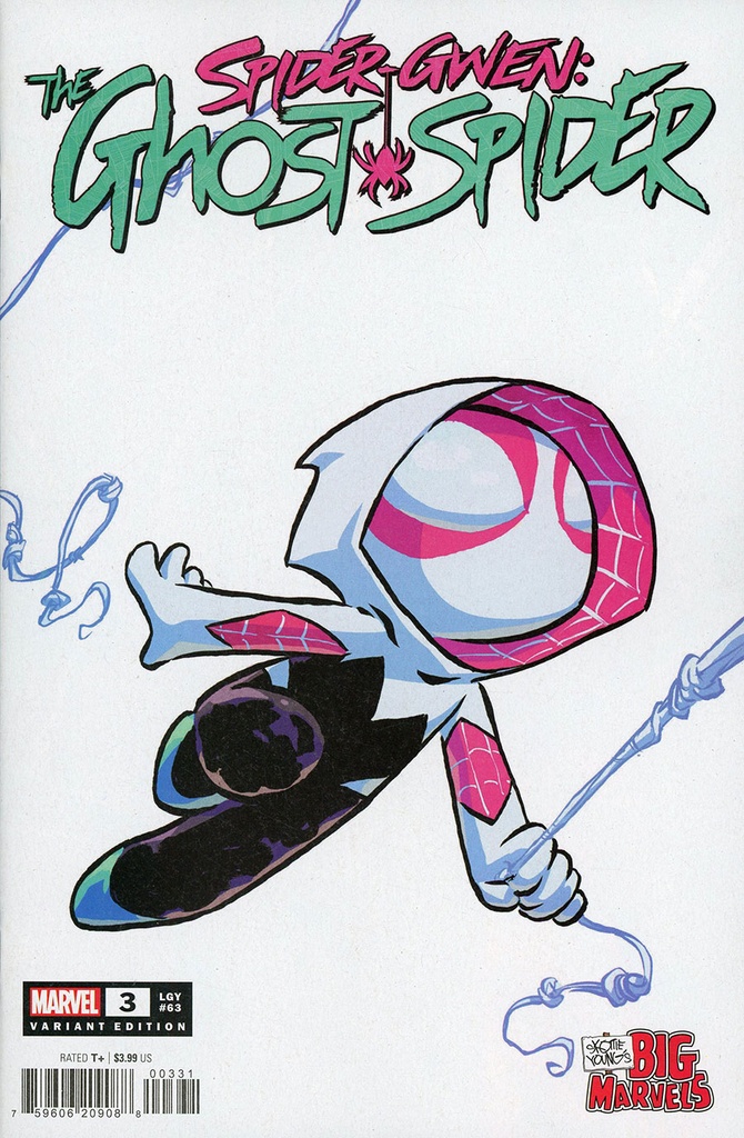 Spider-Gwen: The Ghost-Spider #3 (Skottie Youngs Big Marvel Variant)