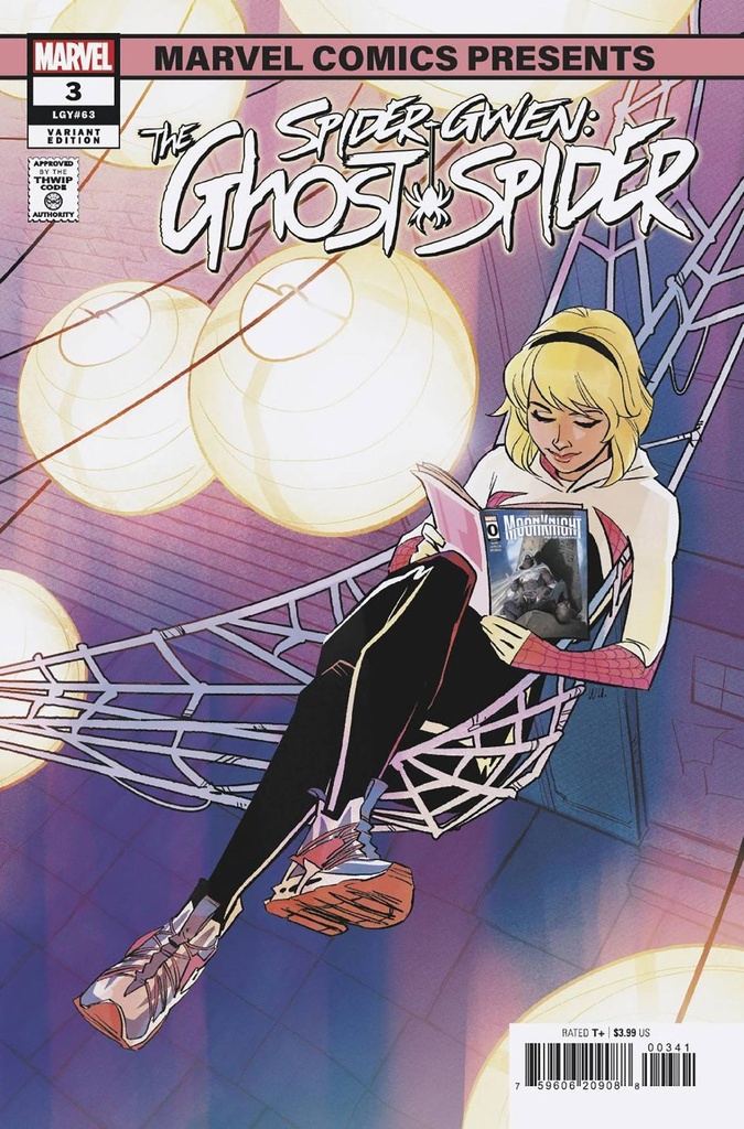 Spider-Gwen: The Ghost-Spider #3 (Annie Wu Marvel Comics Presents Variant)