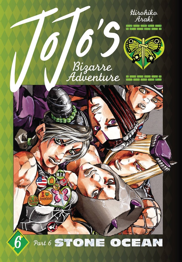 Jojo's Bizarre Adventure: Part 6 - Stone Ocean, Vol. 6 (Hardcover)