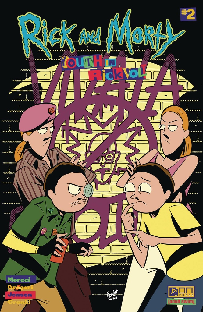 Rick and Morty: Youth in Rickvolt #2 (Cover B Ahmed Raafat)