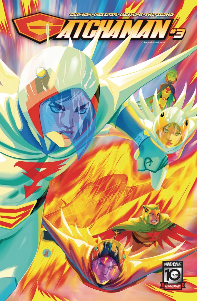 Gatchaman #3 (Cover A Inaki Miranda)