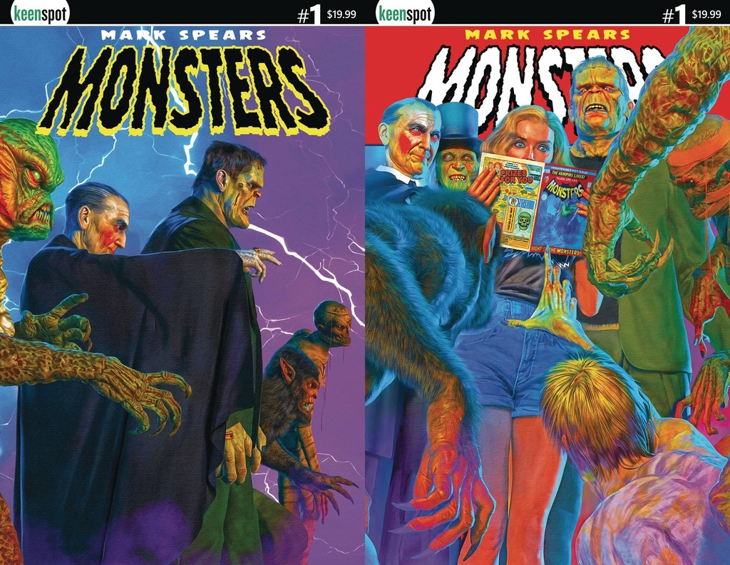 Mark Spears Monsters #1 (Cover F Holofoil Flip Variant)