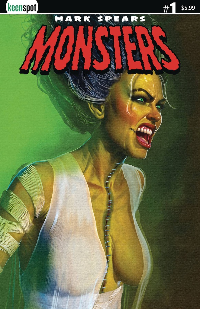 Mark Spears Monsters #1 (Cover E Bridezilla Variant)