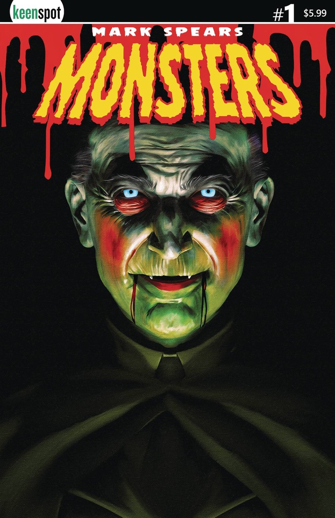 Mark Spears Monsters #1 (Cover B Dripping Blood Variant)