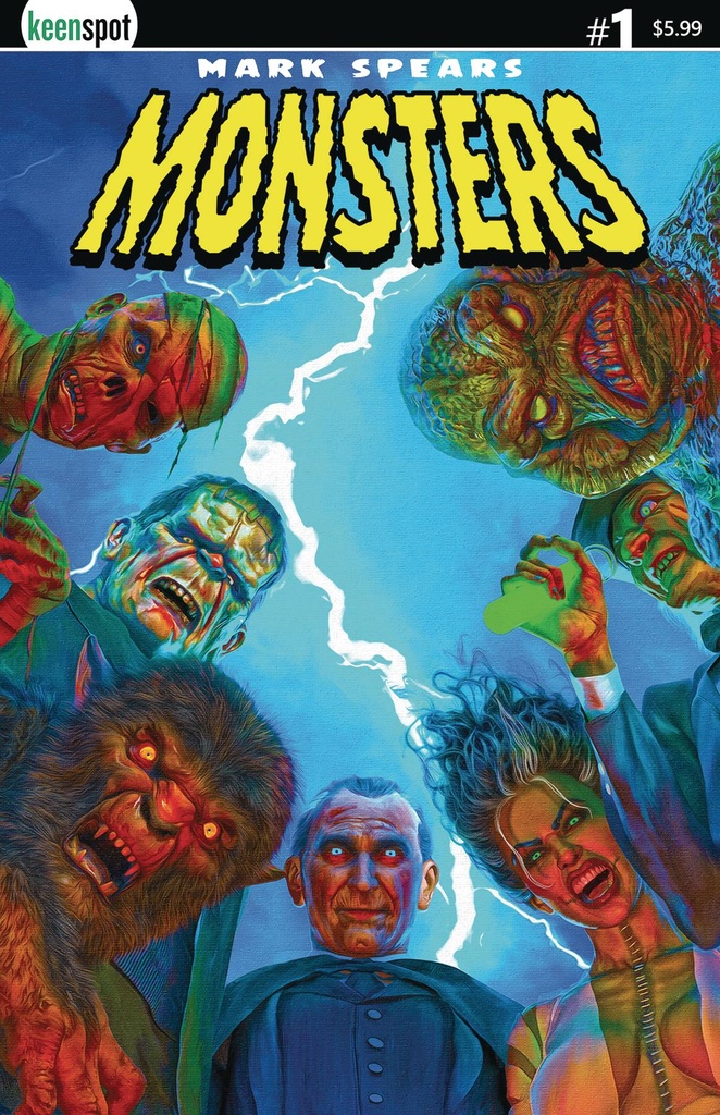 Mark Spears Monsters #1 (Cover A Looking Down On You)