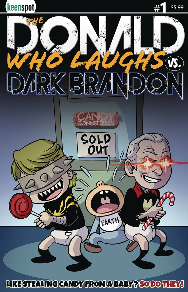 Donald Who Laughs vs. Dark Brandon #1 (Cover Dark Babies Variant)