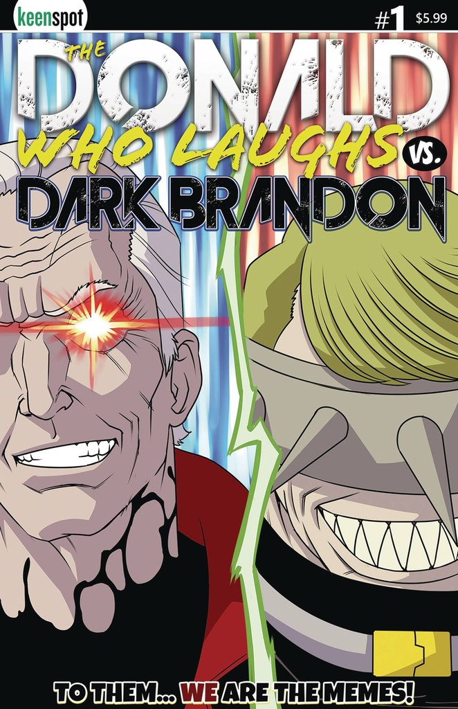 Donald Who Laughs vs. Dark Brandon #1 (Cover A Face Off)