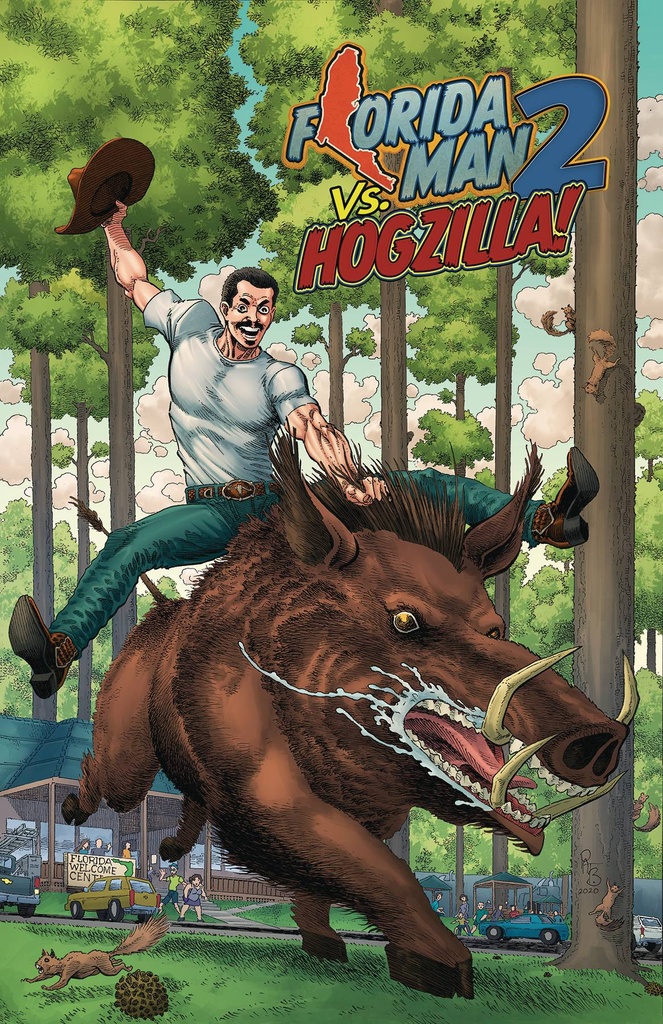 Florida Man vs. Hogzilla #3 (Cover A Pat Broderick)