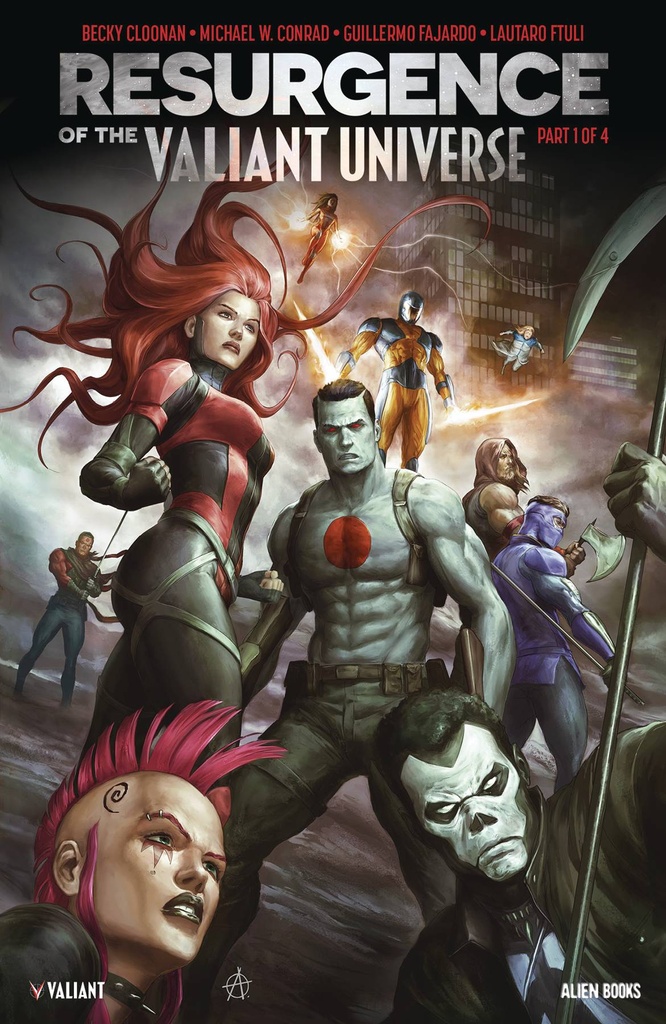 Resurgence of the Valiant Universe #1 of 4 (Cover B Agustin Alessio)