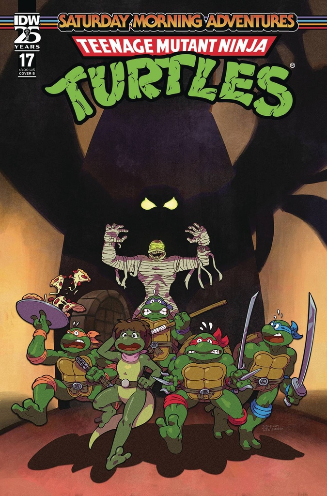 TMNT: Saturday Morning Adventures Continued #17 (Cover B Mauro Fonseca)