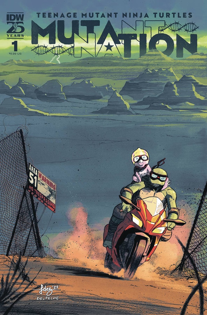 Teenage Mutant Ninja Turtles: Mutant Nation #1 (Cover A Javier Fernandez)