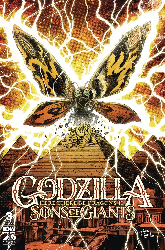 Godzilla: Here There Be Dragons II - Sons of Giants #3 (Cover B Gavin Smith)