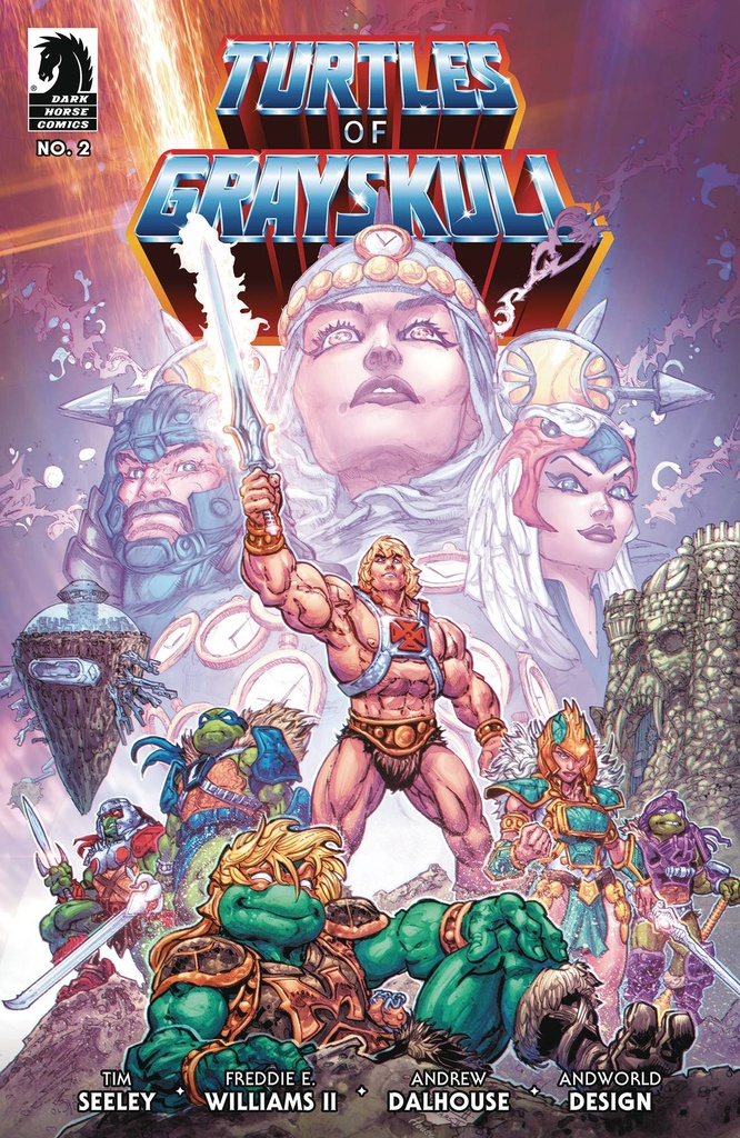 Masters of the Universe/TMNT: Turtles of Grayskull #2 (Cover A Freddie E Williams II)