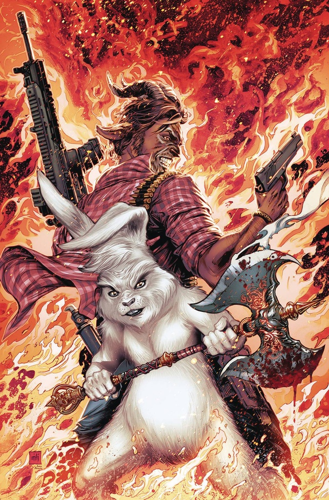 Man Goat & The Bunnyman: Beware of The Pigman #3 of 3 (Cover A Mike Krome)